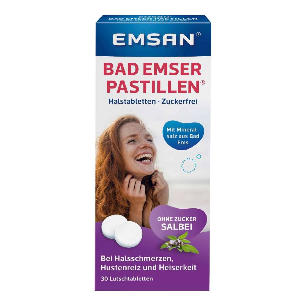 emsan Emsan - Bad Emser sage pastilles without sugar Günstiger Verkauf