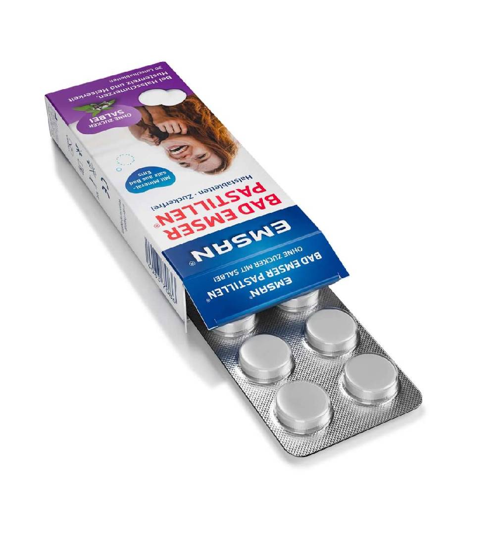 emsan Emsan - Bad Emser sage pastilles without sugar Günstiger Verkauf
