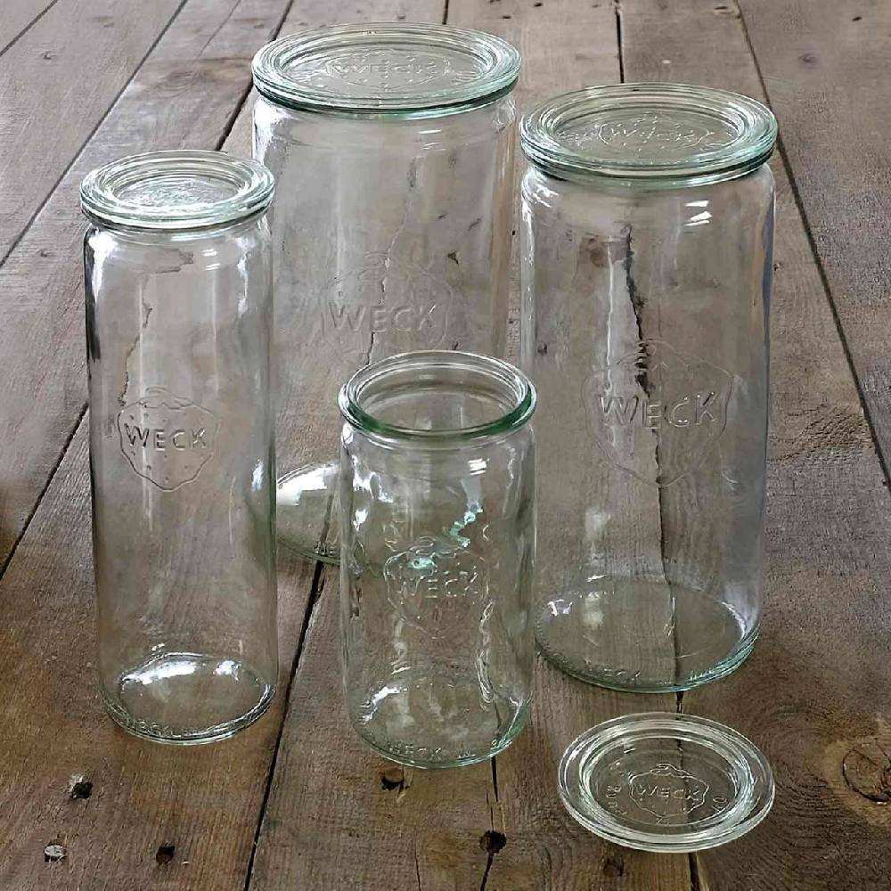 weck Weck cylinder glass with lid for cooking food Fabrikverkauf