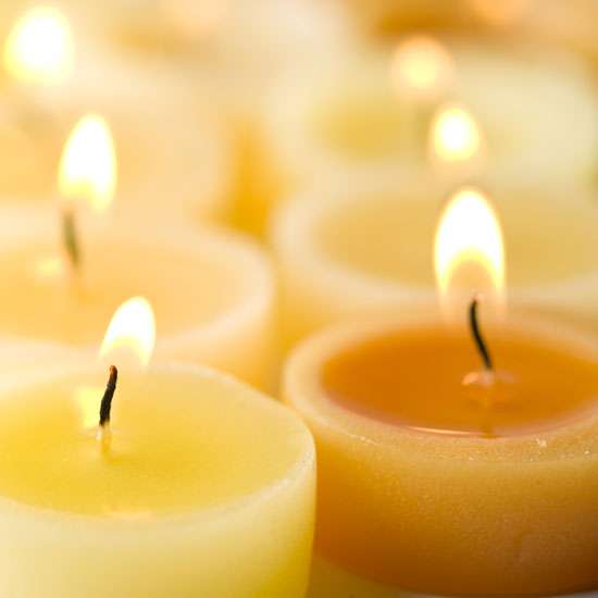 purenature Tea lights made of beeswax, 5 pieces Zeitlich begrenztes Angebot