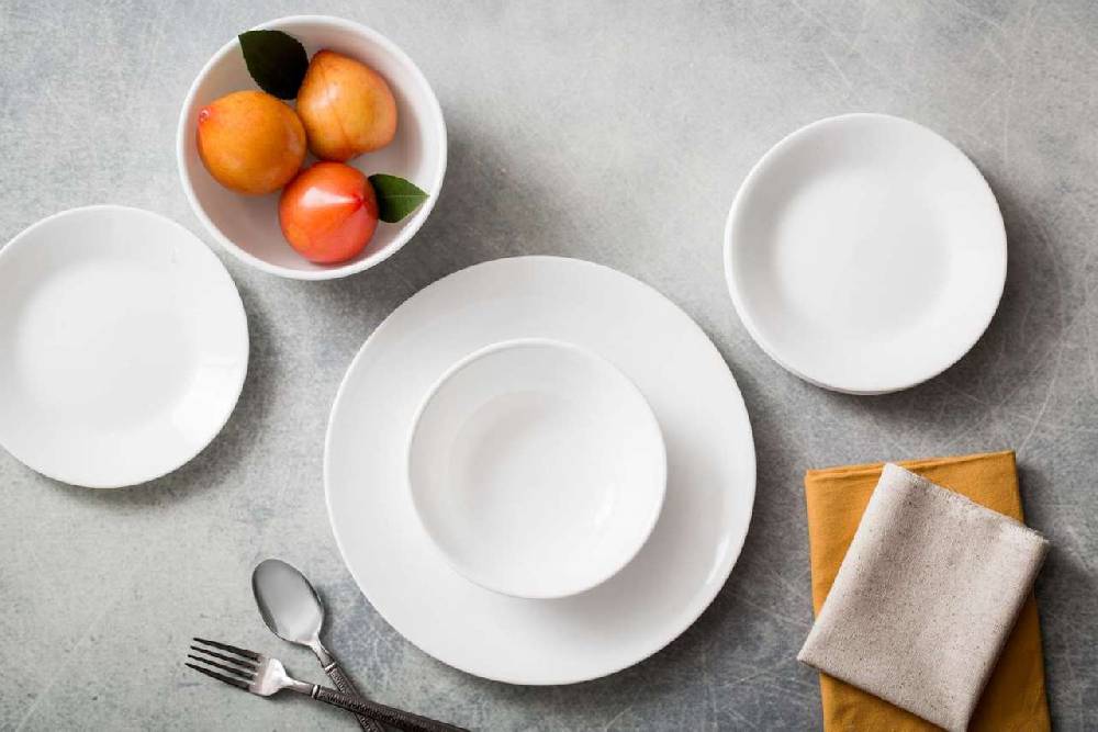 corelle Corelle glass cake plate - white, scratch and heat resistant up to 176° C Super Sparpreis