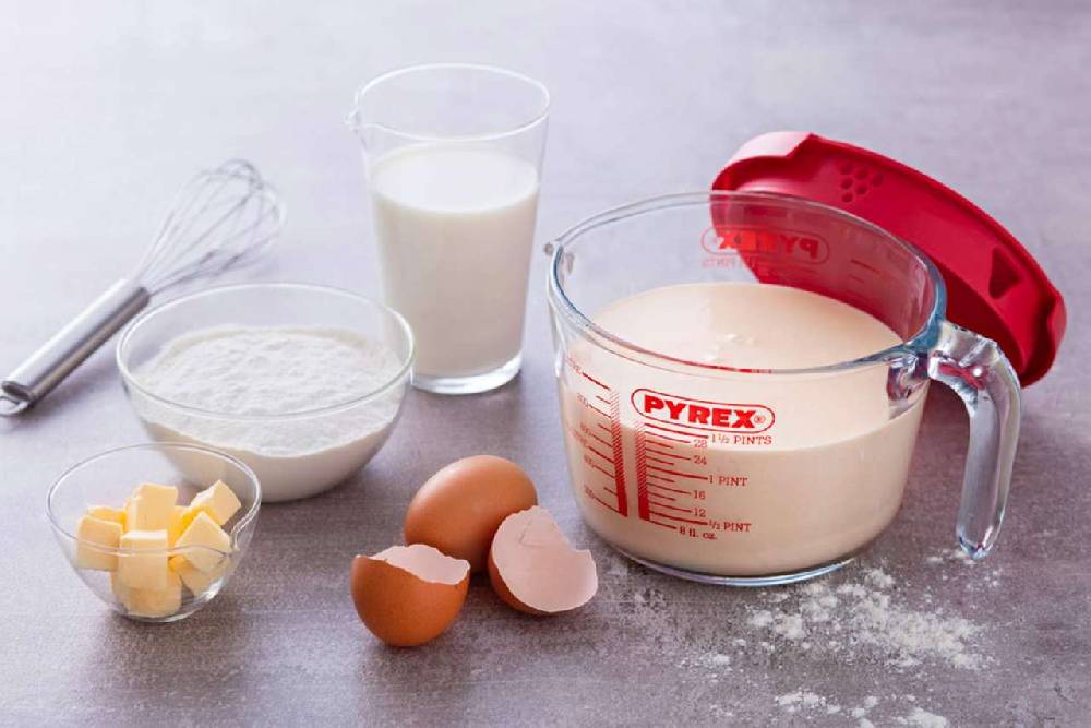 pyrex Pyrex measuring cup glass 1l made of borosilicate glass with handle and lid Discount Store für neue Produkte