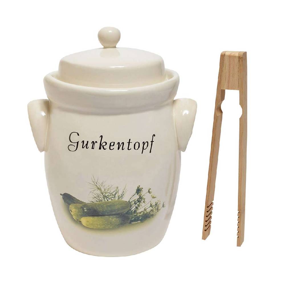 purenature PureNature cucumber pot with tongs Rabatte dieses Monats