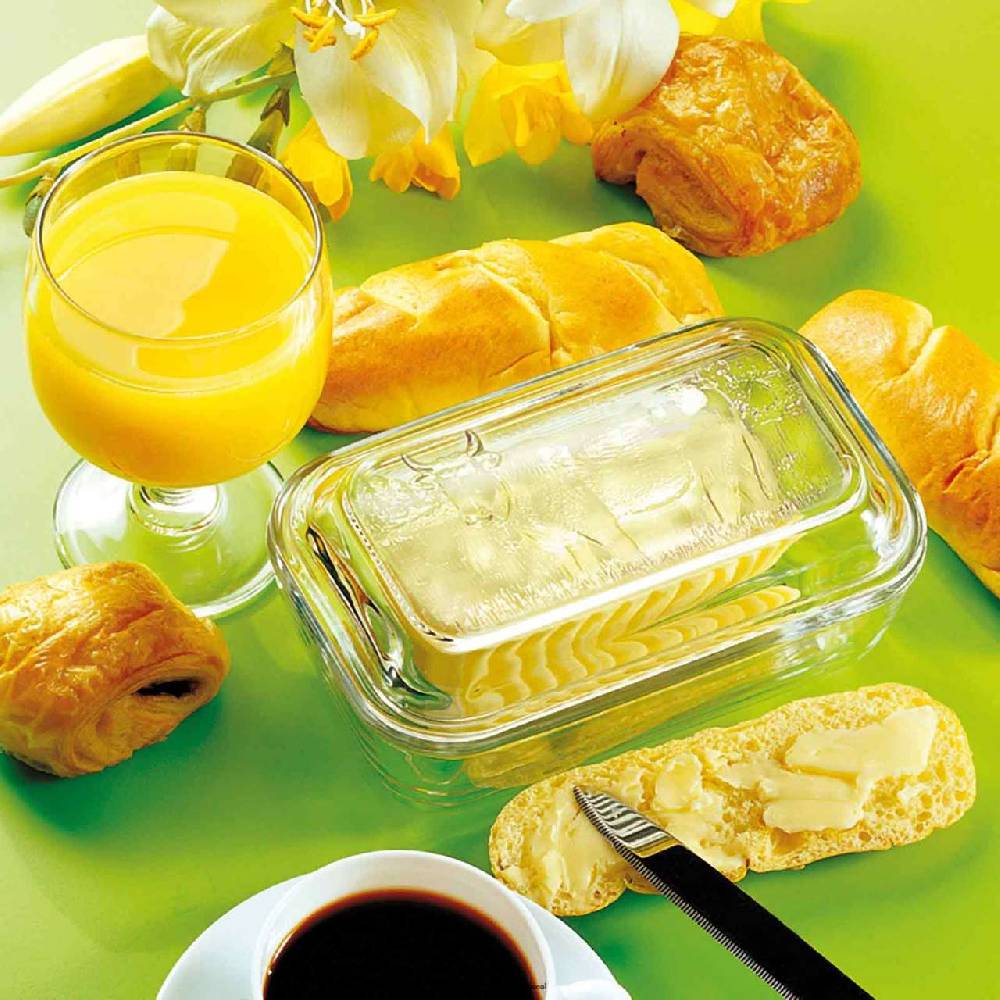 purenature Glass Butter Dish Fabrikverkauf
