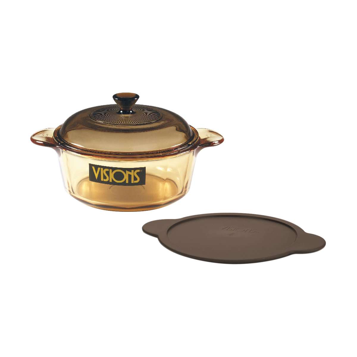 visions Glass-Ceramic Cooking Pot With 2 Lids (1.25 liter) Exklusivangebot