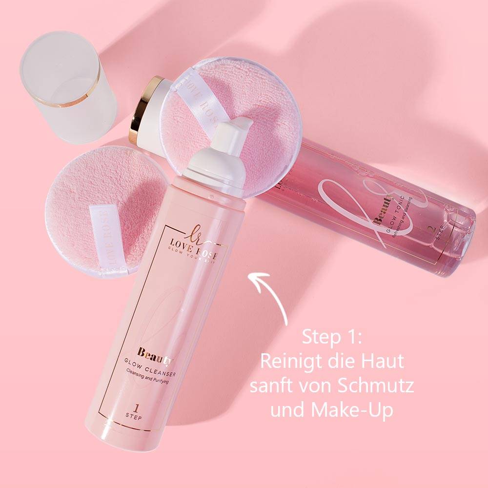 Love Rose Cosmetics Beauty Glow Cleanser Clearance-Verkauf