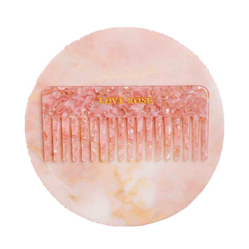 Love Rose Cosmetics Rosa Haarkamm Angebote
