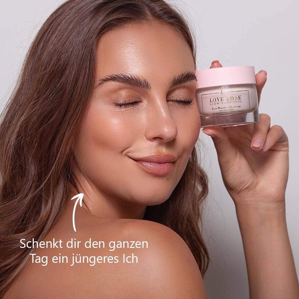 Love Rose Cosmetics Rose Wonder Silk Cream - 24h Pflege Günstig kaufen