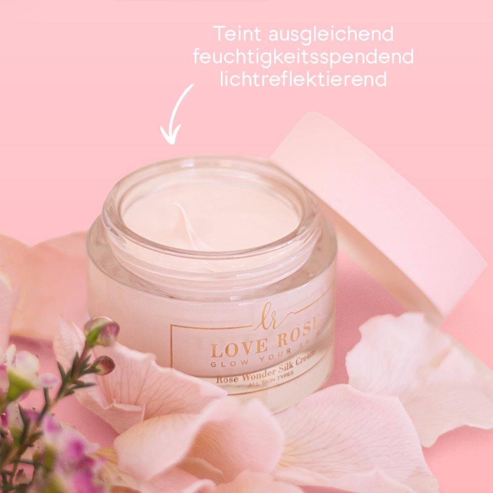 Love Rose Cosmetics Rose Wonder Silk Cream - 24h Pflege Günstig kaufen