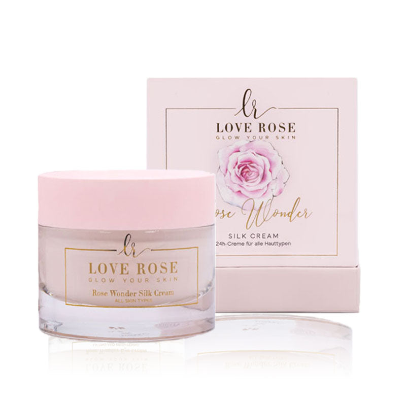 Love Rose Cosmetics Rose Wonder Silk Cream - 24h Pflege Günstig kaufen