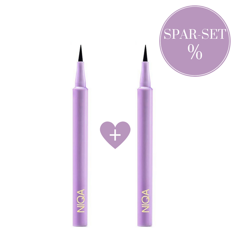 Niqa Cosmetics Eyeliner Duo Set Kostenloser Versand international