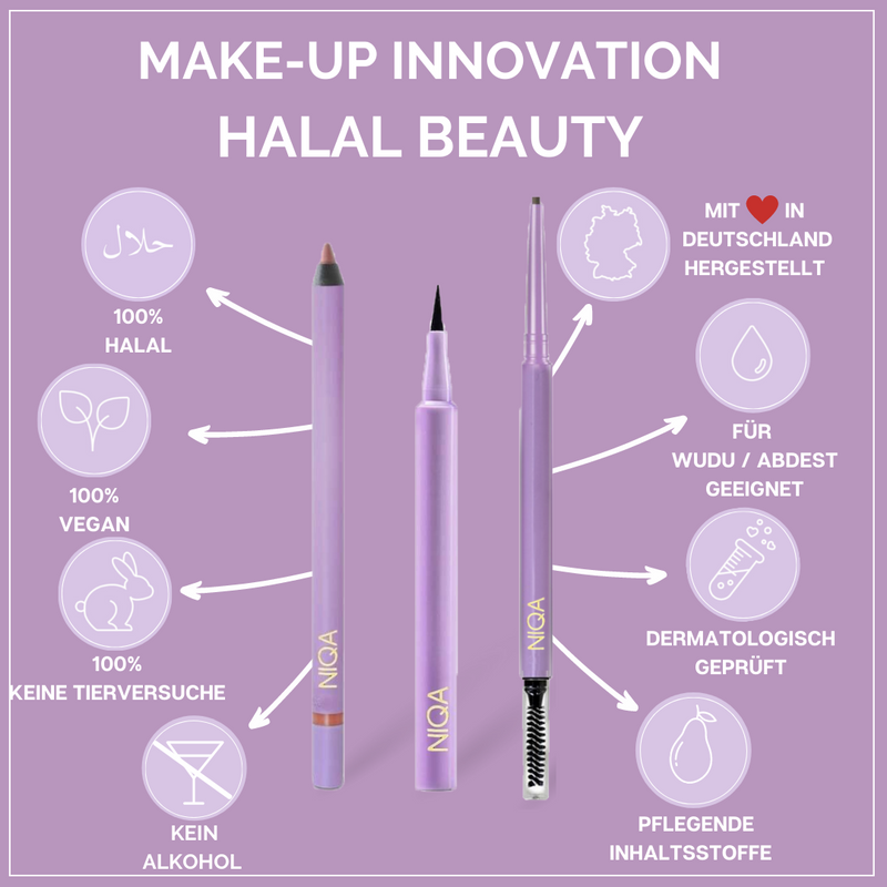 Niqa Cosmetics LIQUID EYELINER NIGHTFALL Fabrikladen