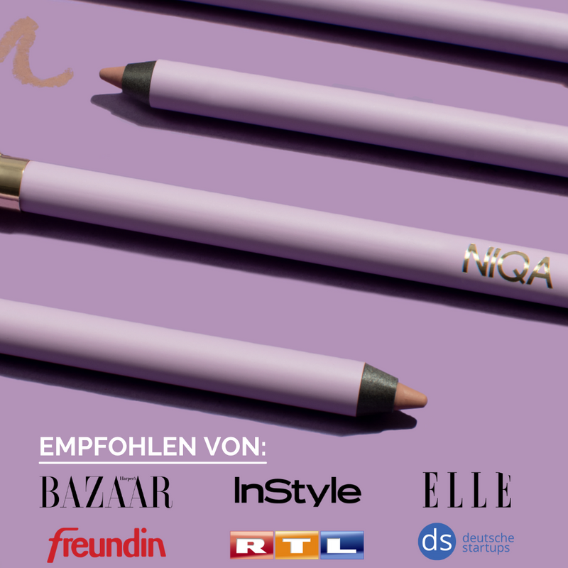 Niqa Cosmetics Lipliner Toffee Duo Set Im Verkauf