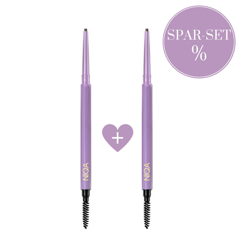 Niqa Cosmetics Browliner Cinnamon Duo Set 2025
