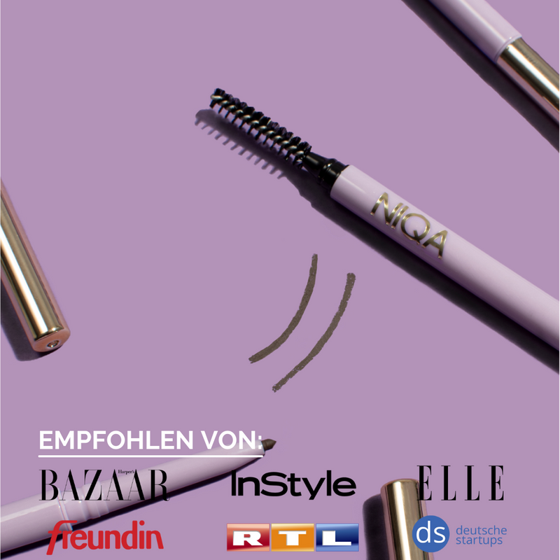 Niqa Cosmetics Browliner Cinnamon Duo Set 2025