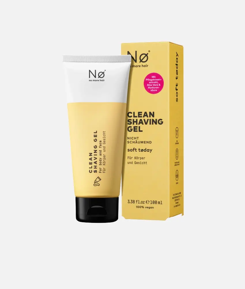 Nø Cosmetics soft tøday Clean Shaving Gel Riesige Rabatte