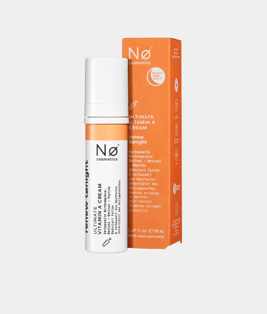 Nø Cosmetics renew tønight Ultimate Vitamin A Cream Schlussverkauf