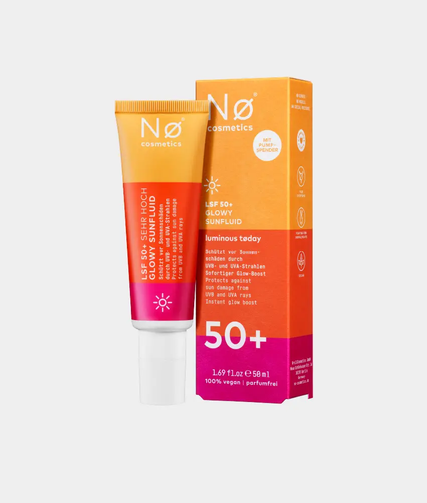 Nø Cosmetics luminous tøday Glowy Sunfluid Günstiger Verkauf