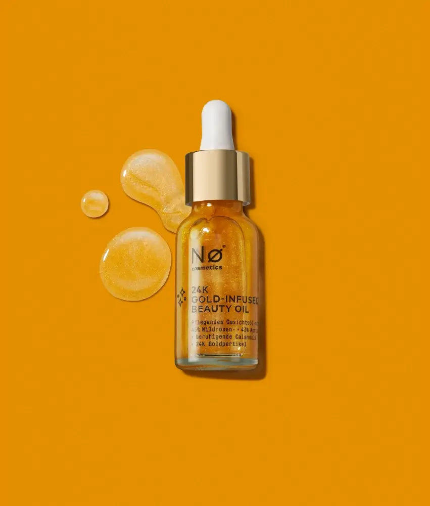 Nø Cosmetics glow tøday 24K Gold-Infused Beauty Oil Fabrik Onlineshop