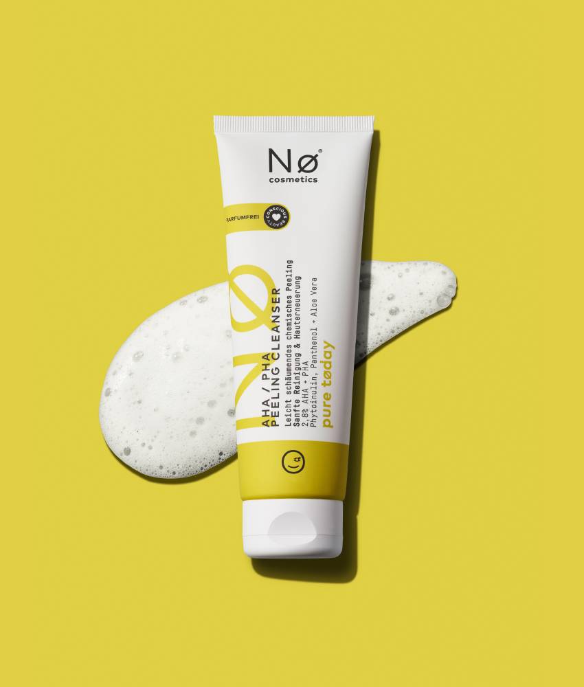 Nø Cosmetics pure tøday AHA/PHA Peeling Cleanser Fabrikpreis