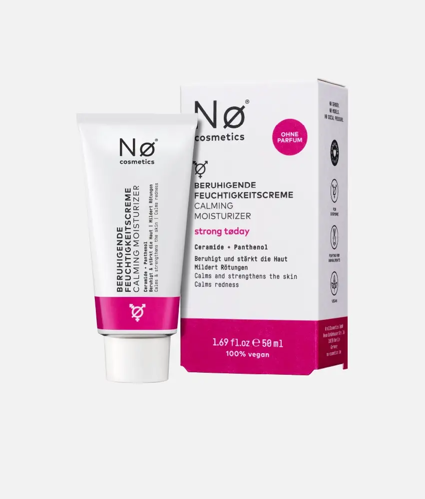 Nø Cosmetics strong tøday Beruhigende Feuchtigkeitscreme Versandkostenfrei