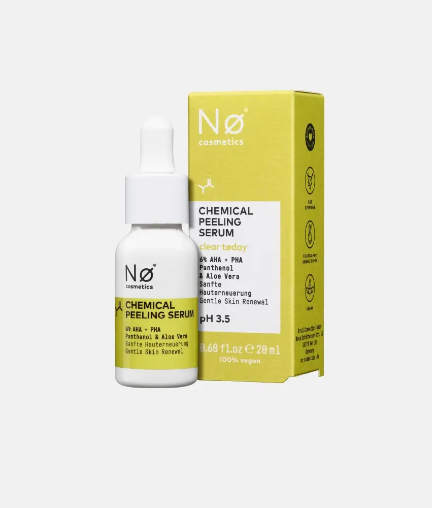 Nø Cosmetics clear tøday Chemical Peeling Serum Großer Ausverkauf