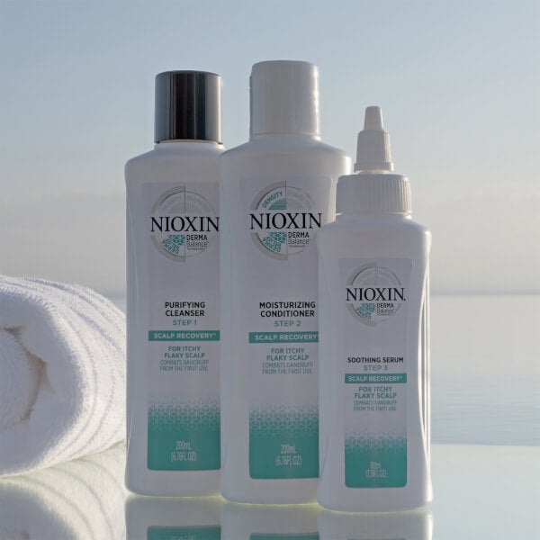 NIOXIN 3-Part Scalp Recovery Anti-Dandruff System Kit for Itchy, Flaky, Dry Scalp zollfrei
