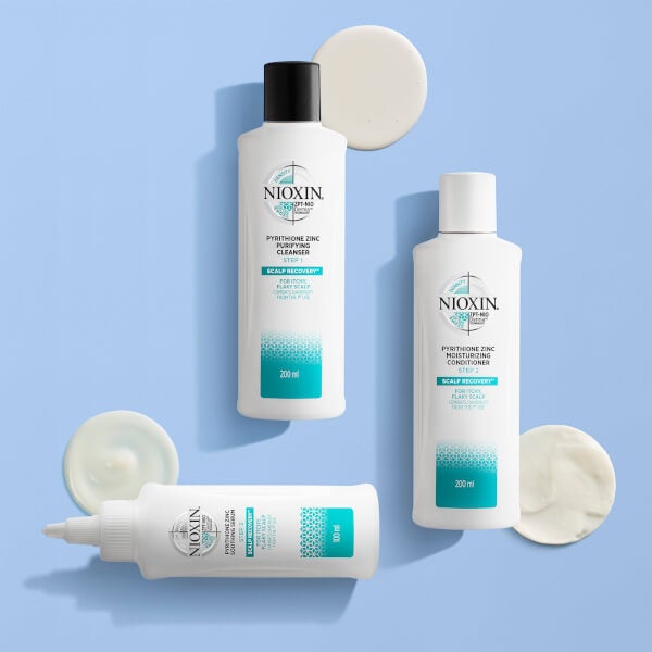 NIOXIN 3-Part Scalp Recovery Anti-Dandruff System Kit for Itchy, Flaky, Dry Scalp zollfrei