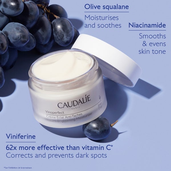 Caudalie Vinoperfect Instant Brightening Moisturiser 50ml Begrenzt auf 3 Tage