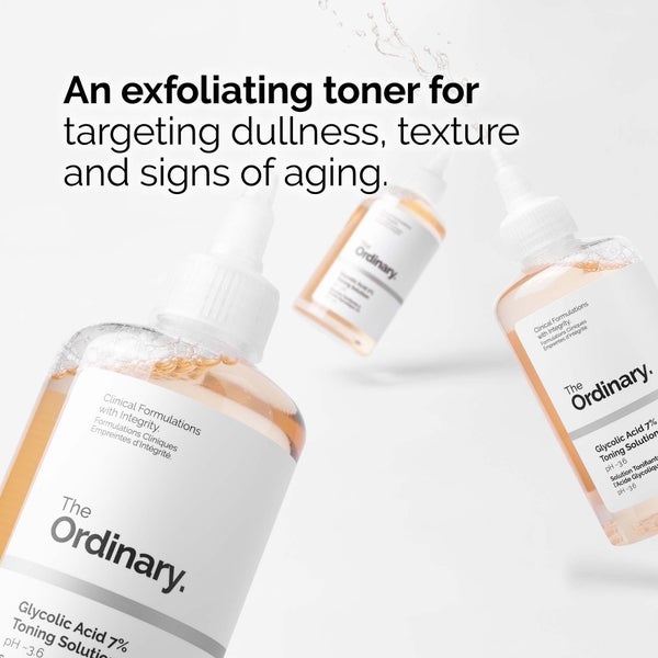 The Ordinary Glycolic Acid 7% Exfoliating Toner 240ml Flash Sale