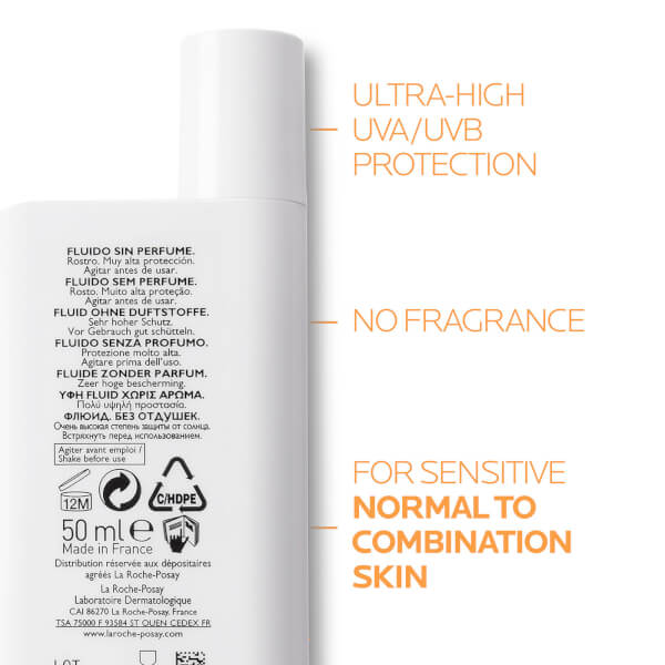 La Roche-Posay Anthelios UVMune 400 Invisible Fluid Tinted SPF50+ 50ml Begrenztes Angebot