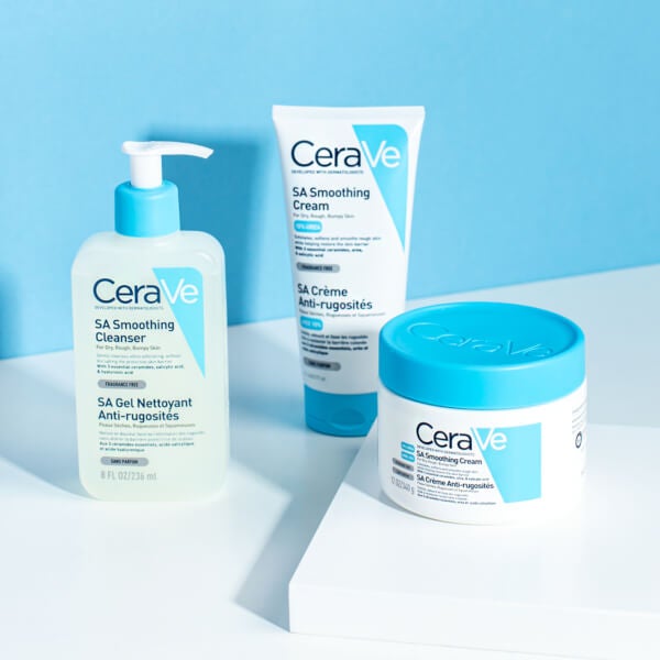 CeraVe SA Smoothing Cleanser with Salicylic Acid for Dry, Rough & Bumpy Skin 236ml Online Outlet