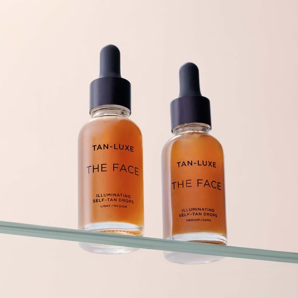 Tan-Luxe The Face Illuminating Self-Tan Drops 30ml - Light/Medium Nur noch ein Tag übrig