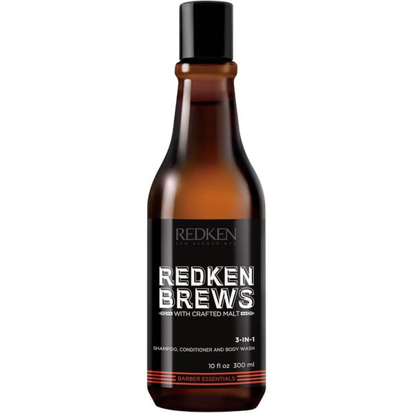 Redken Brews 3-in-1 Shampoo 300ml Schlussverkauf