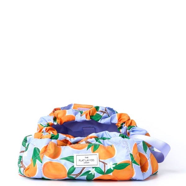 The Flat Lay Co. Drawstring Makeup Bag - Mediterranean Oranges Valentinstagsangebot
