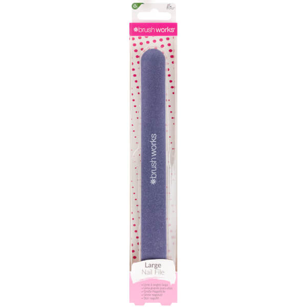 brushworks Large Long Lasting Emery Board Lagerräumung