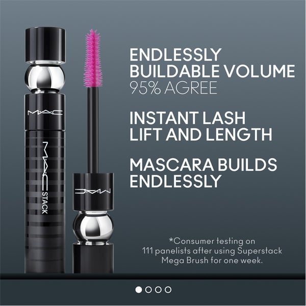 MAC Stack Mascara - Black 12ml Heißer Verkauf