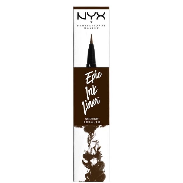 NYX Professional Makeup Epic Ink Eyeliner - Brown Zeitlich begrenztes Angebot