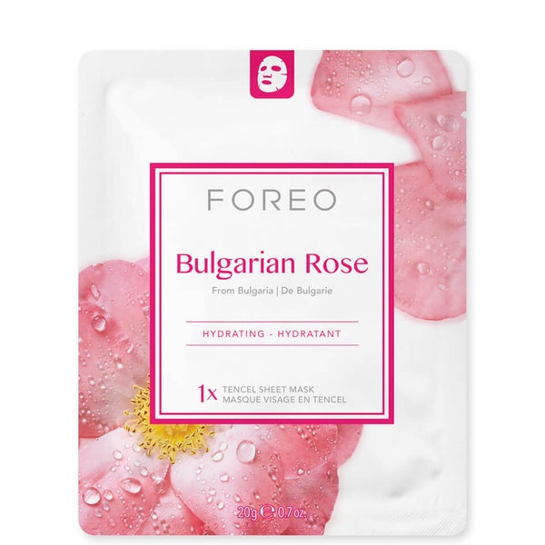 FOREO Farm To Face Sheet Mask - Bulgarian Rose ×1 Zeitbegrenzte Promotion