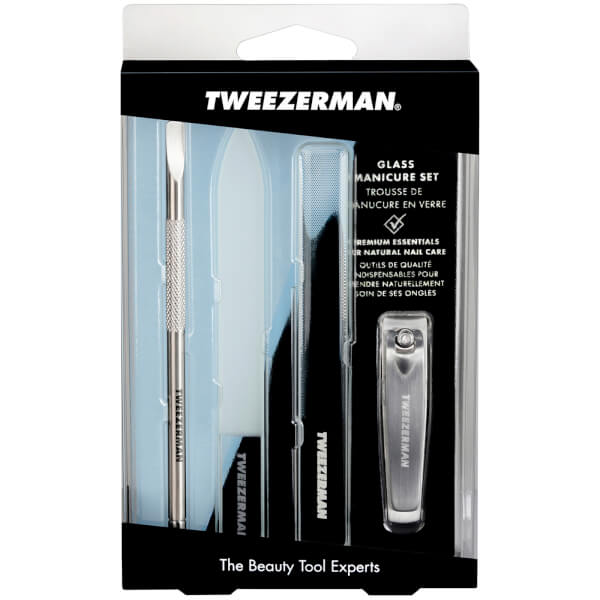 Tweezerman Glass Manicure Set Outlet