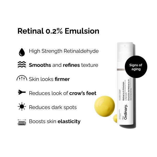 The Ordinary Retinal 0.2% Emulsion 15ml Auslauf
