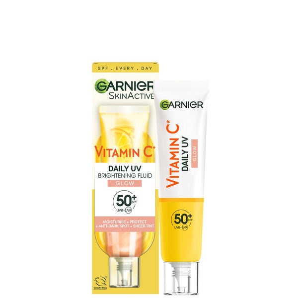 Garnier Vitamin C Daily UV Brightening Fluid Glow SPF 50+ 40ml Begrenztes Angebot