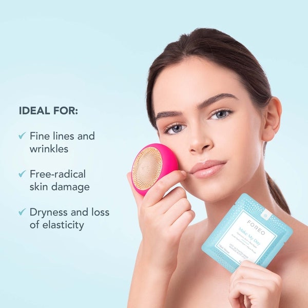 FOREO Make My Day UFO/UFO Mini Anti-Pollution and so Hydrating Face Mask (7 Pack) Zeitbegrenzte Promotion