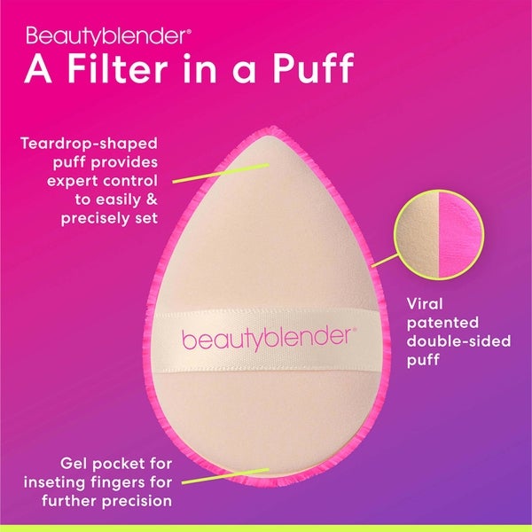 Beautyblender Power Pocket Dual Sided Powder Puff Rabatte dieses Monats