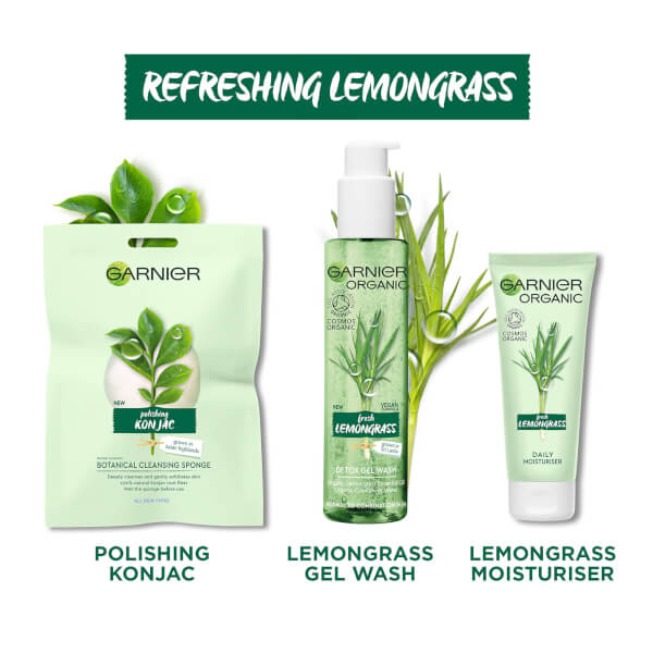 Garnier Organic Lemongrass Gel Wash 150ml Online