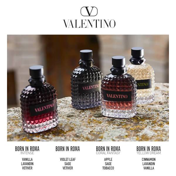 Valentino Born in Roma Intense UOMO Eau de Parfum 100ml Großer Ausverkauf