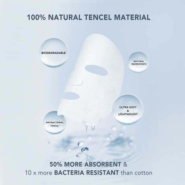 FOREO Bulgarian Rose Moisture-Boosting Sheet Face Mask (3 Pack) Zeitbegrenzte Promotion