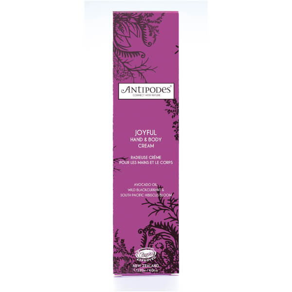 Antipodes Joyful Hand and Body Cream and Moisturiser 120ml Black Friday
