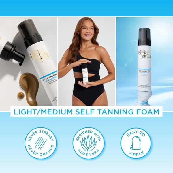 Bondi Sands Self Tanning Foam 200ml - Light/Medium Saisonale Angebote