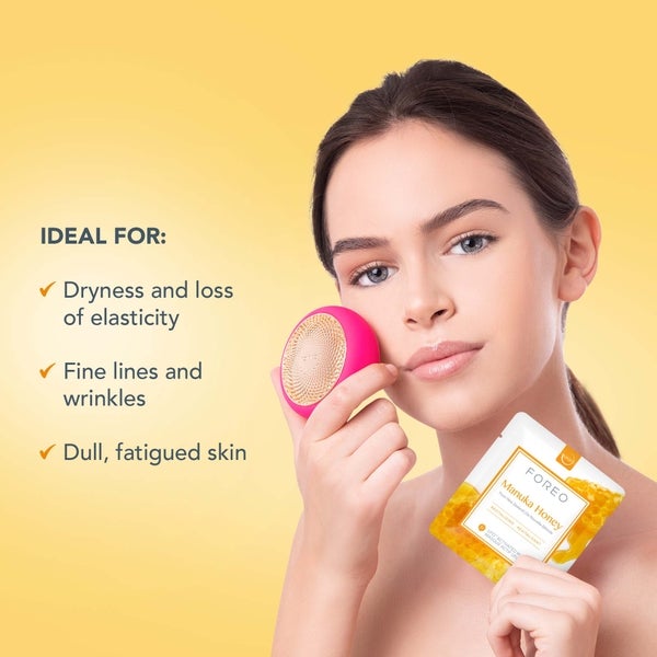 FOREO Manuka Honey UFO/UFO Mini Revitalising Face Mask for Ageing Skin (6 Pack) Online